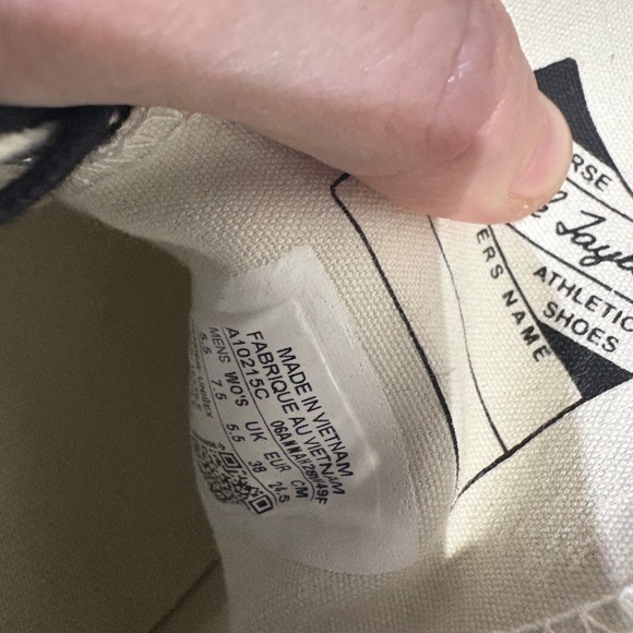 Pride converse all star chuck taylor shoes size 7.5 wom 5.5 men unisex love - Picture 6 of 6